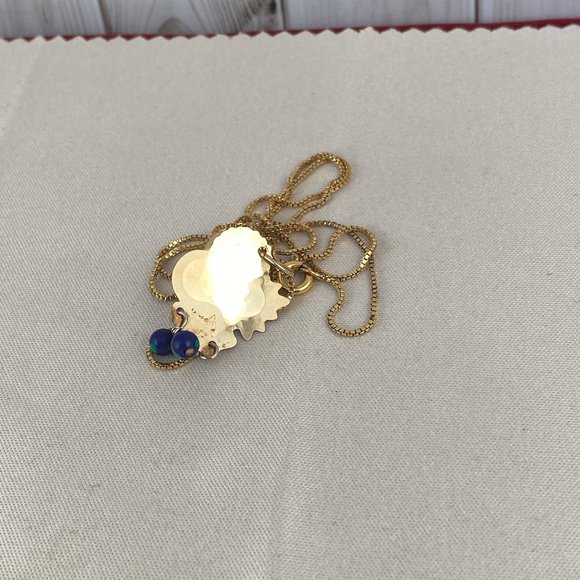 Vintage Fun in the Sun 14 Karat Gold Filled with 16in Gold Filled 925 Necklace - Picture 5 of 8